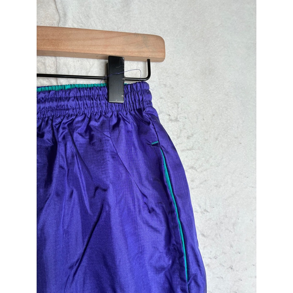 VTG Columbia Sportswear Mens Purple Nylon Windbreaker Track Pants Medium WM80 - Picture 6 of 15